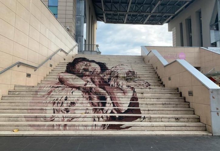 Street Art a Roma: le Scale di Diavù￼￼