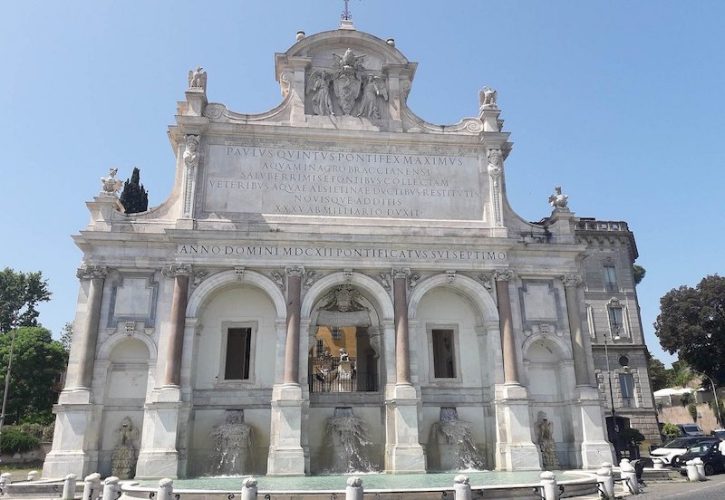 La Fontana dell’Acqua Paola: un Simbolo di Roma
