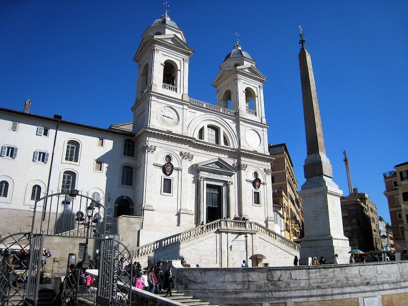 chiesa trinità dei monti roma